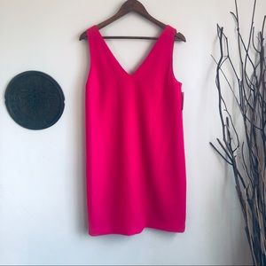 NWT Trina Turk Azure Back Pleat Shift Dress SZ6